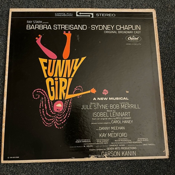 Funny Girl Original Broadway Cast Vinyl Record - Picture 1 of 2
